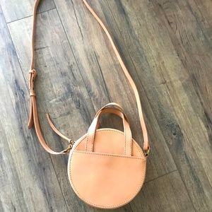 Madewell small round crossbody bag